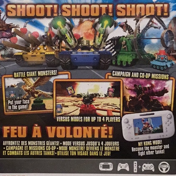 Tank! Tank! Tank! Nintendo Wii U Game Complete - Picture 3 of 8